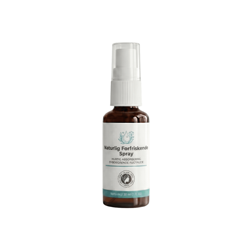 Naturlig forfriskende spray