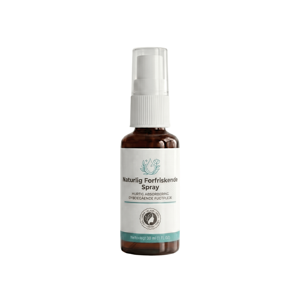 Naturlig forfriskende spray