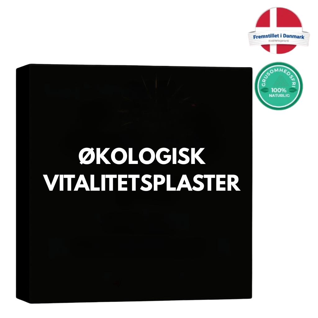 Økologisk Vitalitetsplaster - hudplejeplaster til friskere udseende, lavet i Danmark.
