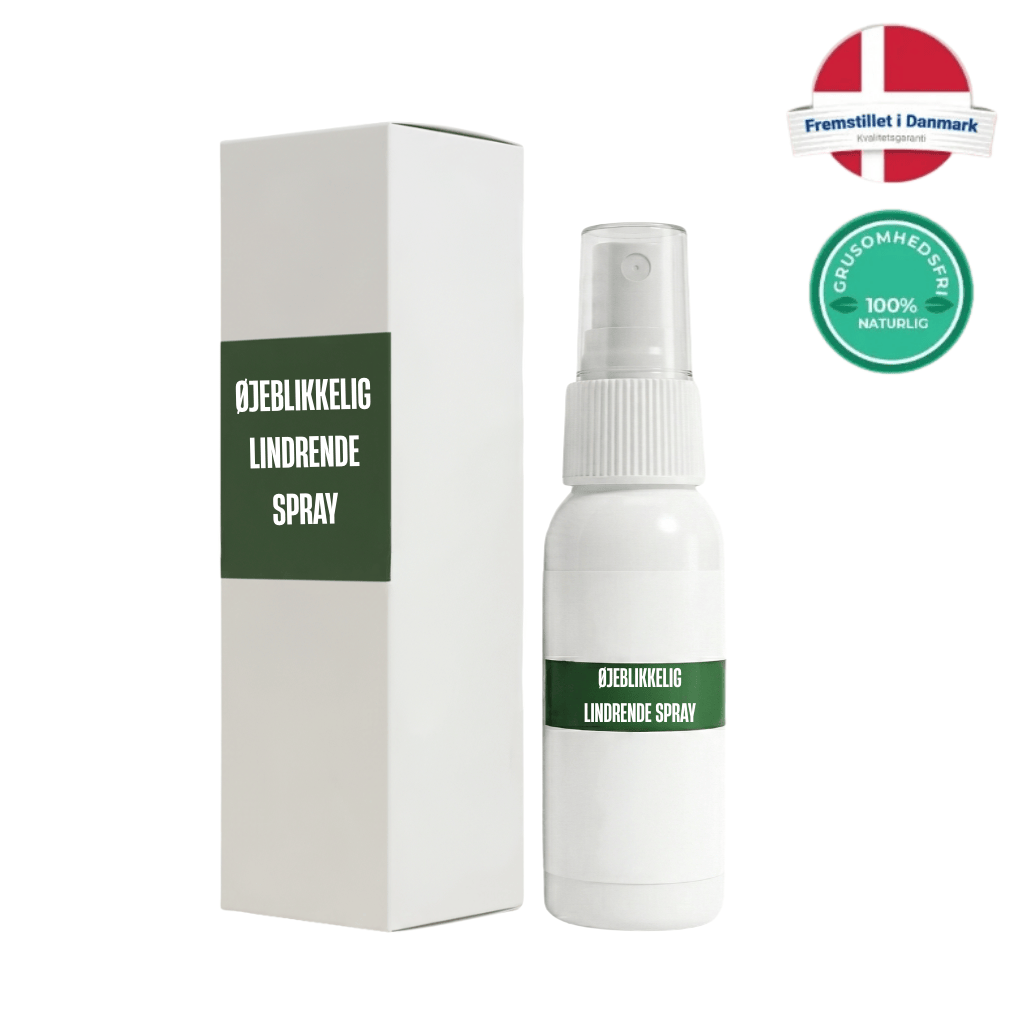 Øjeblikkelig Lindrende Spray