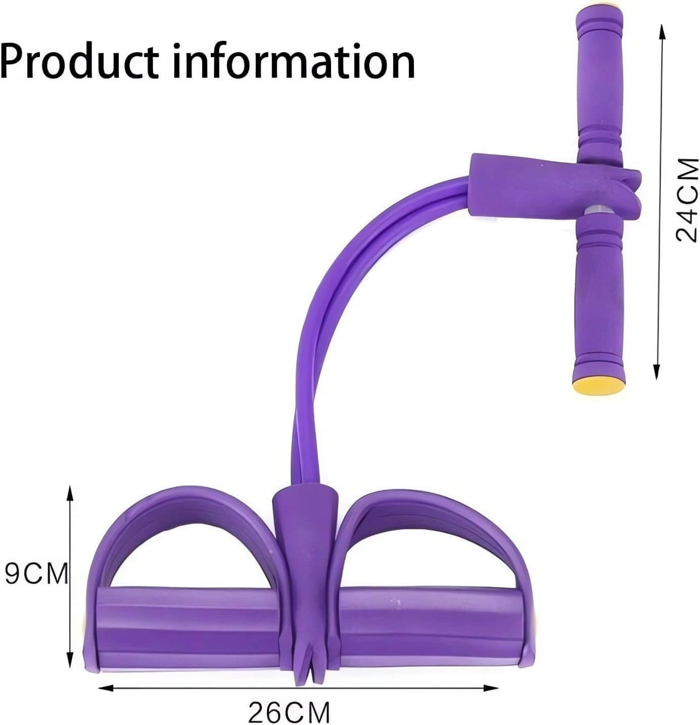 SKÖNHED FlexBand resistance band set for stretching, strength training, and rehabilitation with portable design.