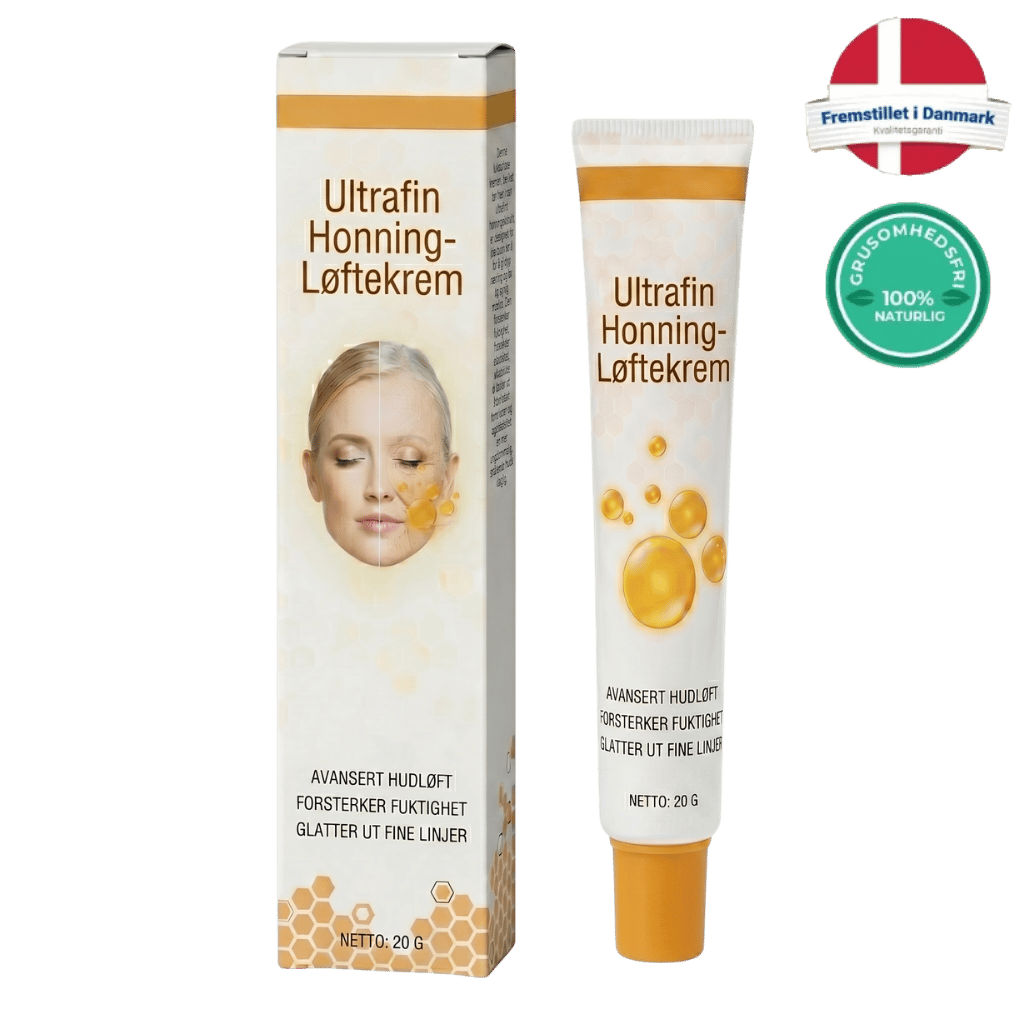 Superfin honning-løftecreme
