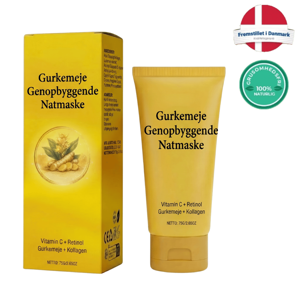 Luxe Gurkemeje Ansigtsmaskekrem