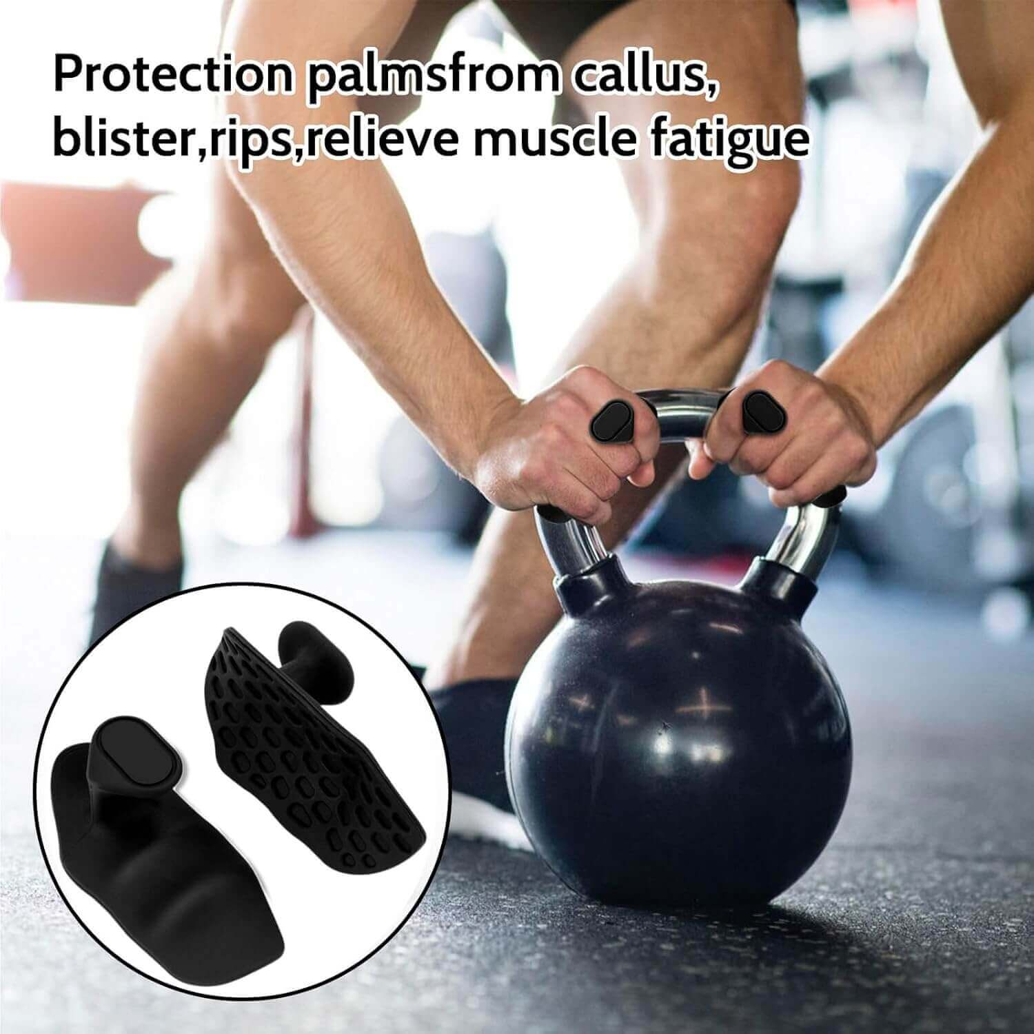 Skönhed KraftPad Sæt - giver beskyttelse mod callus og blister, ideel til kettlebell træning.